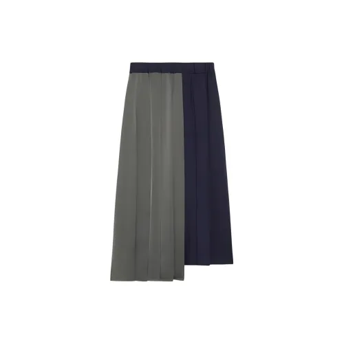 WEEKEND MaxMara Casual Long Skirts Women's Blue