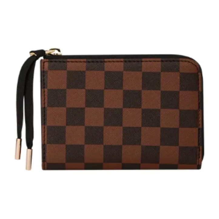 SPRAYGROUND Artificial Leather Wallet Unisex Brown-2