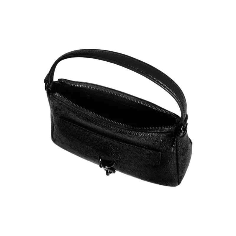 REBECCA MINKOFF Genuine Leather Handbag Small Size Women's Black-2
