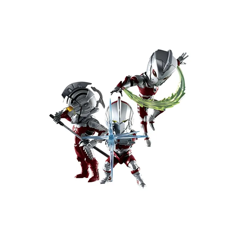 BANPRESTO Ultraseven Glass Factory Ichiban Kuji Ultraman Suit B Prize Saito Portgas D. Ace Akira Saito Chibi Figures-0