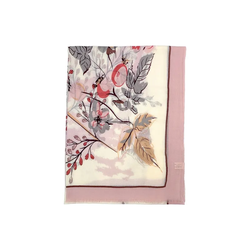 Hang Silk Road Sheep Wool Knit Scarves Women's-0