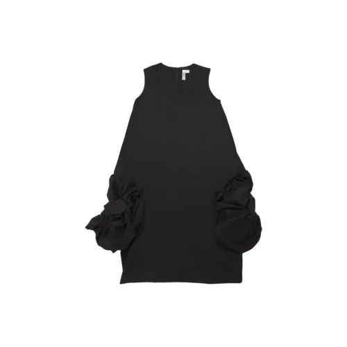 COMME DES GARCONS SHIRT Sleeveless Dresses Women's Black