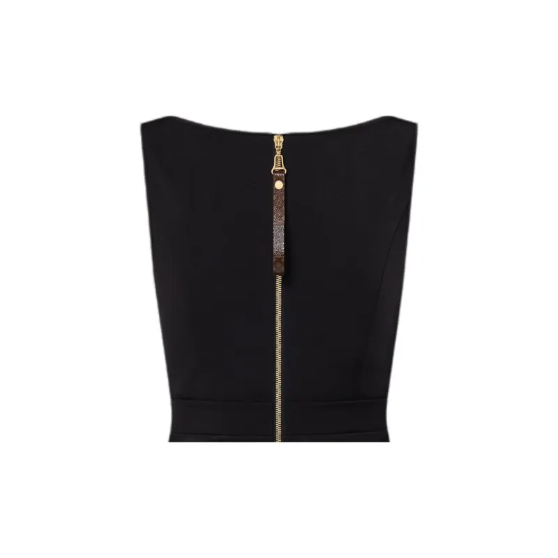 LOUIS VUITTON Embossed Monogram Fitted Top-3