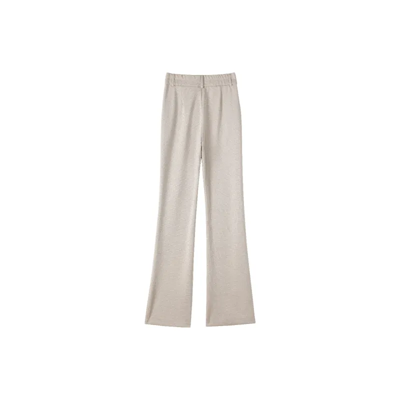 0571 Family Casual Pants Women's Apricot-1