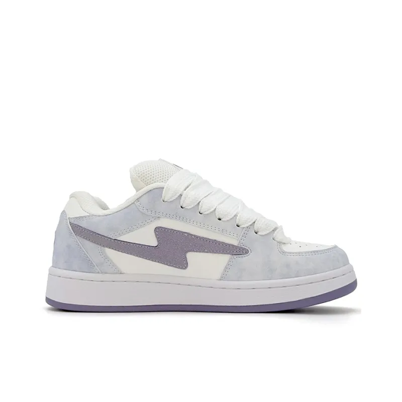 IHBOZ Puffy Shoes Anti Slip Wear Resistant Low Top Skateboard Shoes Women's-1