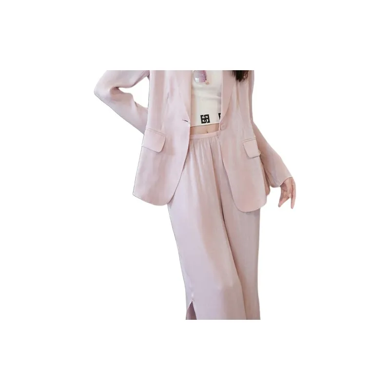 BESIONIA SS24 Suit Trouser Women's Pink-3