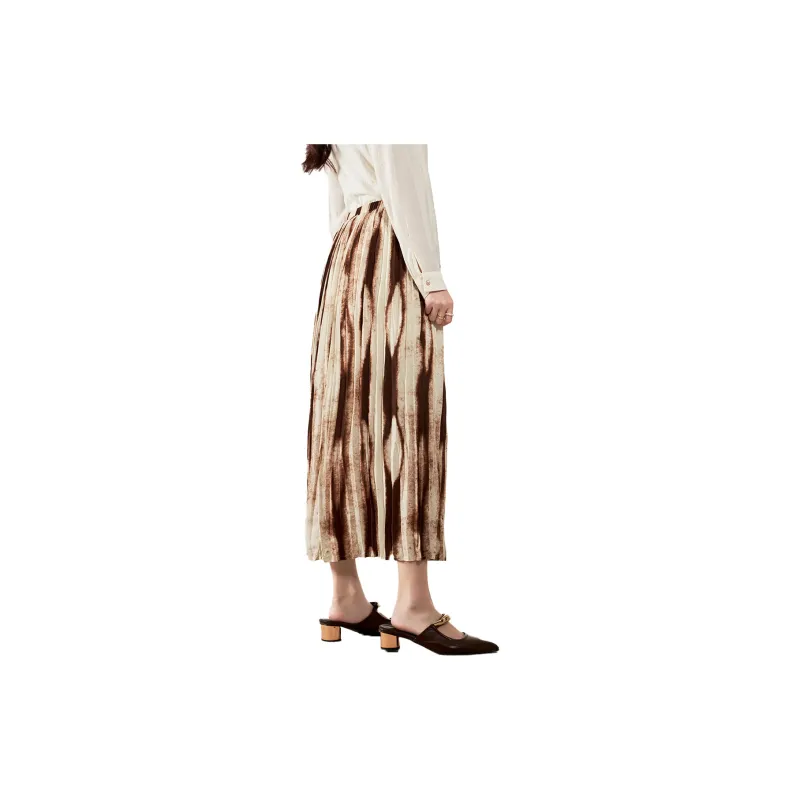 SMEN Casual Long Skirts Women's-11