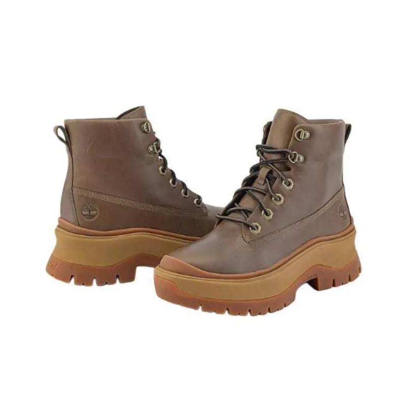 Timberland Water Resistant Slip Resistant Crew Outdoor Boots Women's Brown-3
