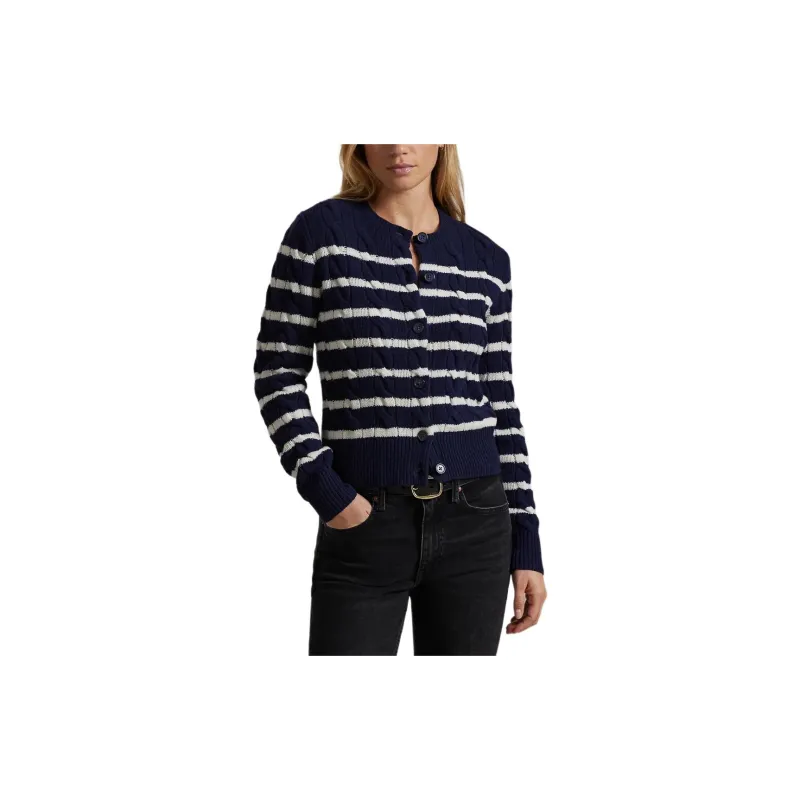 Polo Ralph Lauren FW24 Knitwear Women's Dark Blue-3