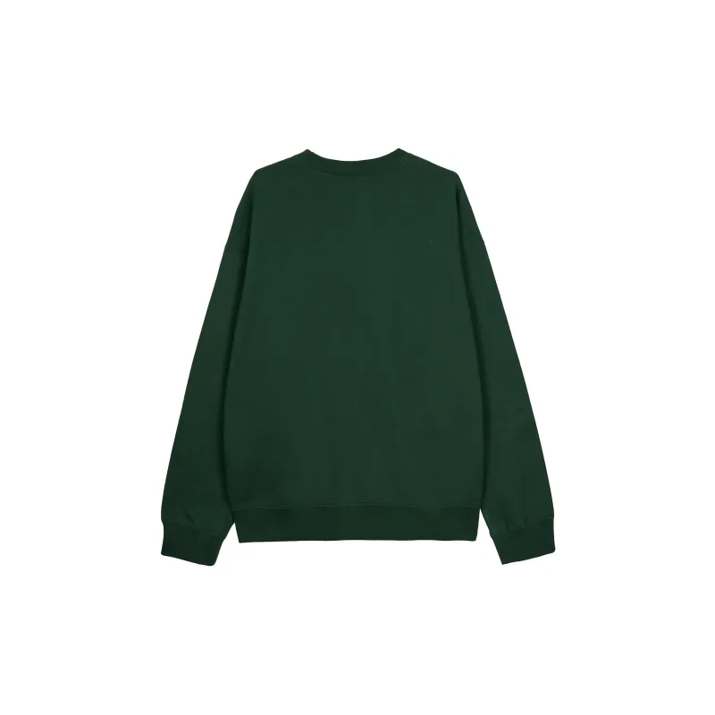 Nike Sweatshirts Men Green+Shopping Bag-1