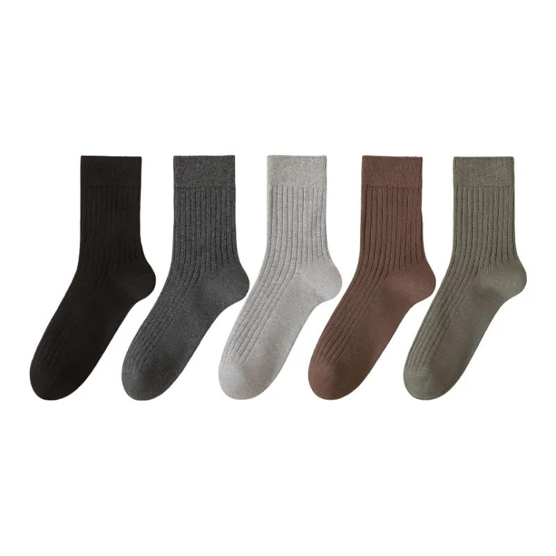 MIIOW Mid Calf Socks Men's Combo Set-17
