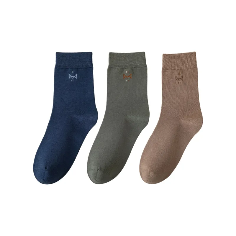 MIIOW Mid Calf Socks Men's Combo Set-1