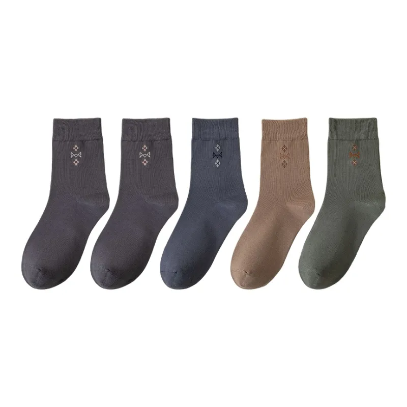 MIIOW Mid Calf Socks Men's Combo Set-18