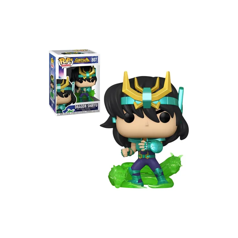 Funko Saint Seiya Shiryu The Saint Fighter Chibi Figures-2