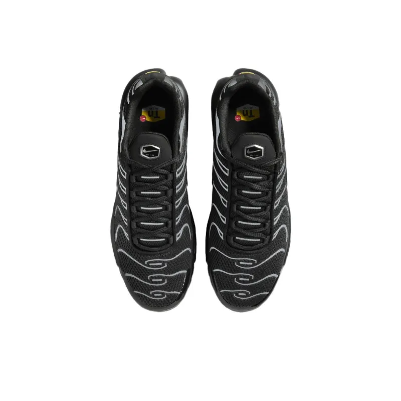 Nike Air Max Plus Premium Black Reflective Silver-3