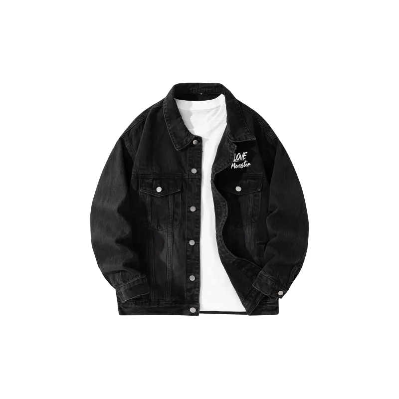 Love Monster Denim Jacket Unisex-1