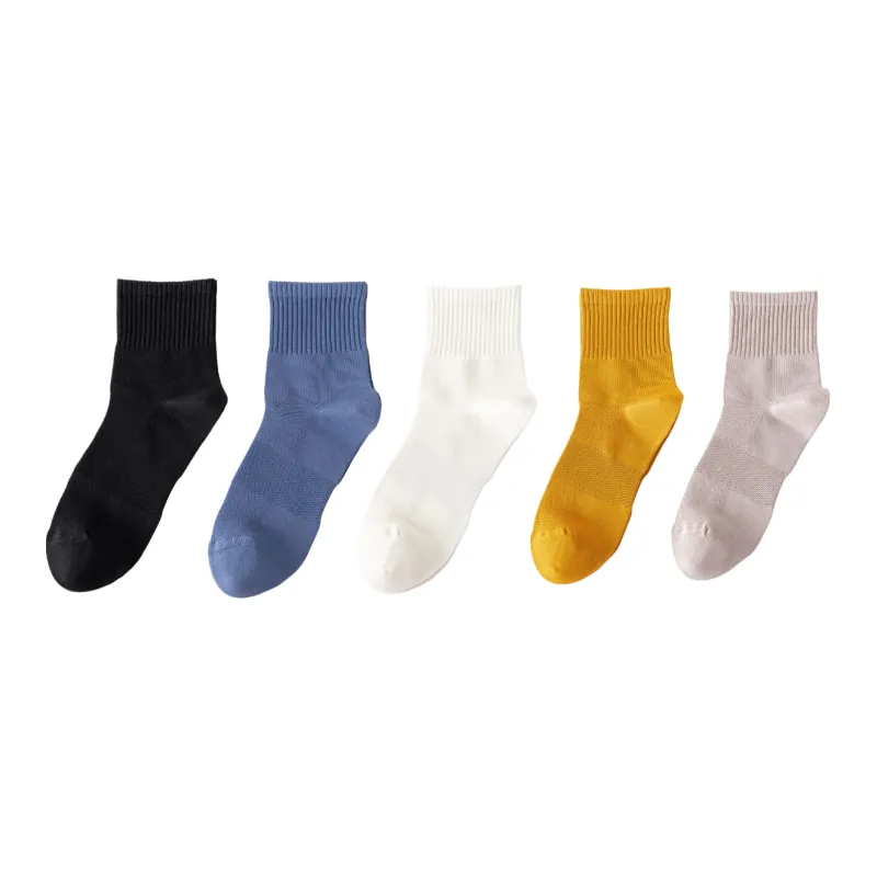 Yalu Mid Calf Socks Men's 5 Pack-2