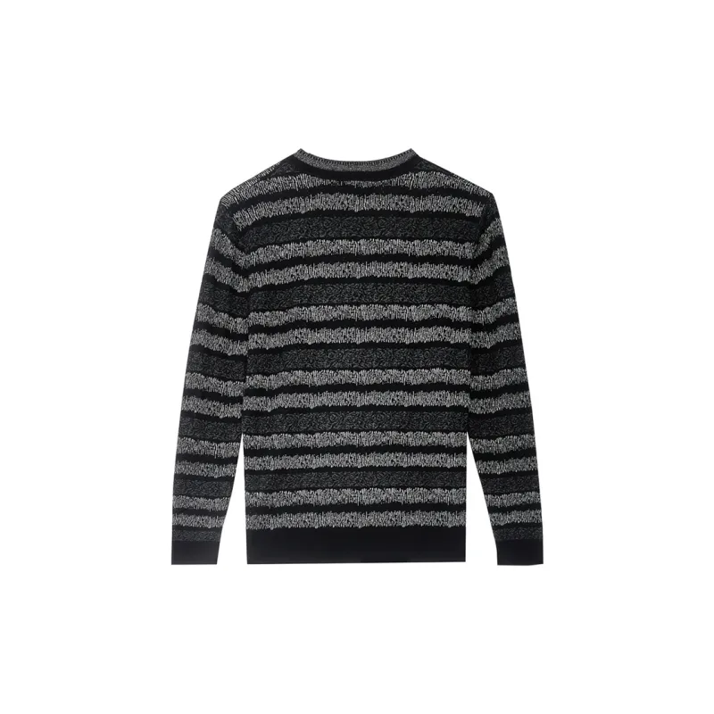 ANDREW MACKENZIE FW24 Knitwear Men's Black Gray-1