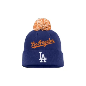 Nike Los Angeles Dodgers Peak Men's Nike Mlb Cuffed Pom Beanie