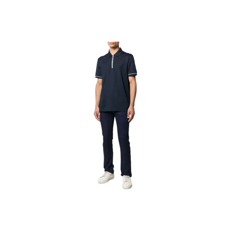 Ferragamo Polo Shirts Men Blue-1