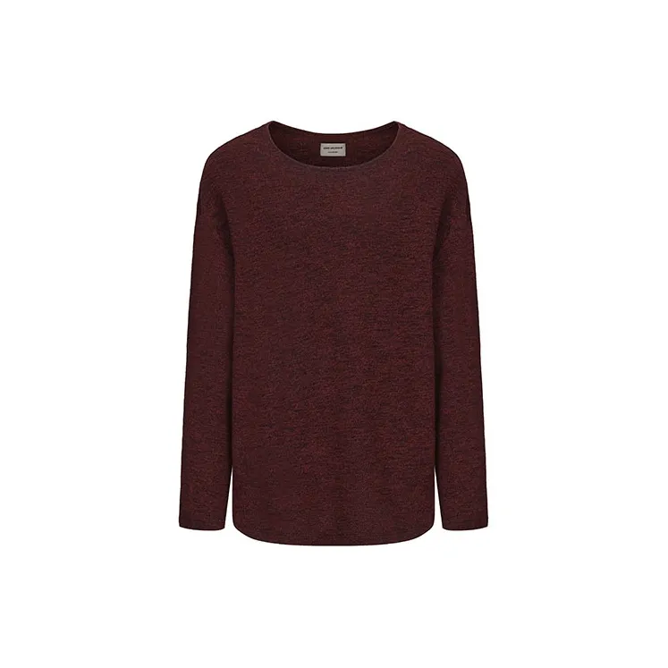 VANN VALRENCÉ Sweater Unisex Dark Red-7