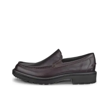 Ecco Fabric Loafers Men's Dark Purple