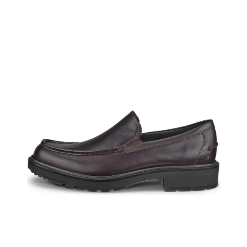 Ecco Fabric Loafers Men's Dark Purple-0