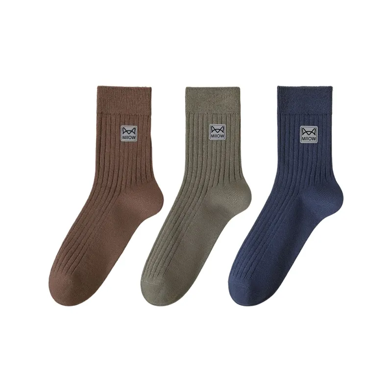 MIIOW Mid Calf Socks Men's Combo Set-10