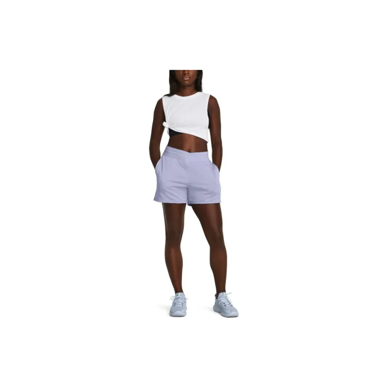 Under Armour UA Rival Terry Shorts Casual Shorts Women's Purple-2