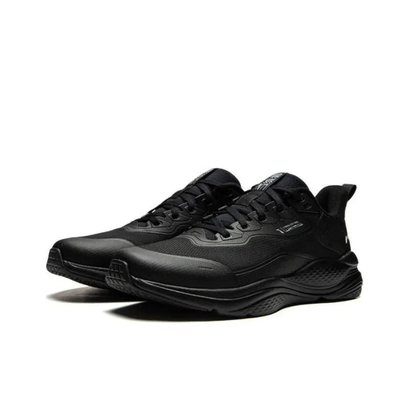 LiNing Liuyun Anti Slip Wear Resistant Low Top Casual Running Shoes Men's Black-2