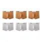 6 Pack (Magnesium Yellow+Magnesium Yellow+Magnesium Yellow+Ice Gray+Ice Gray+Ice Gray)