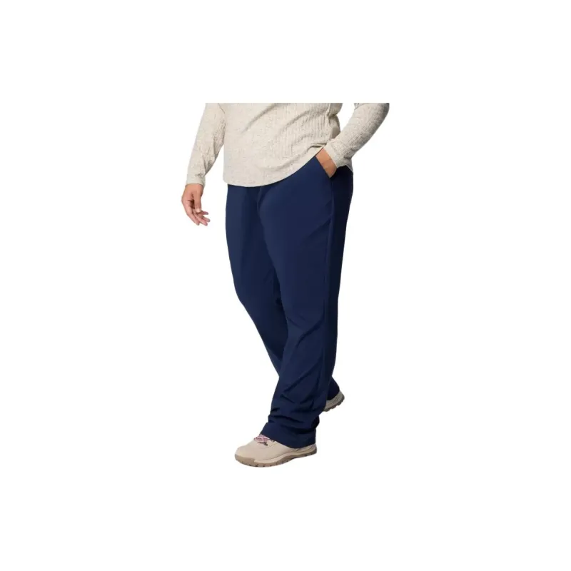 Columbia All Seasons Bootcut Pants - Plus Casual Pants Women's Preppy Marine Blue-3