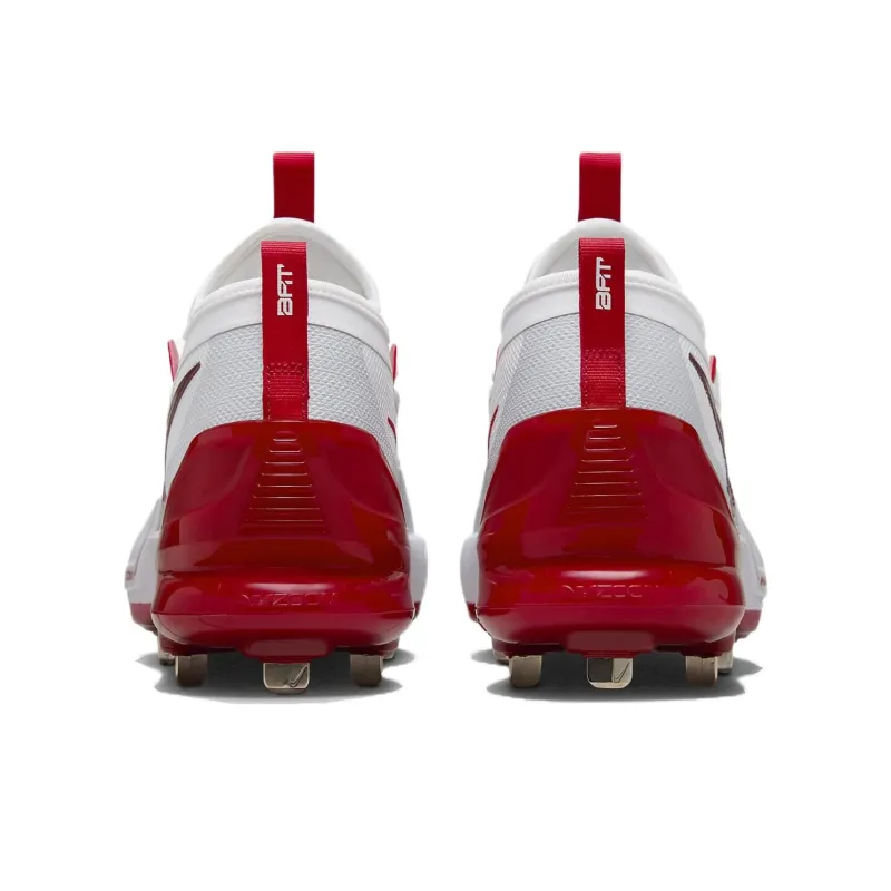 Nike Force Zoom Trout 9 Elite White Pure Platinum Team Red University Red-4