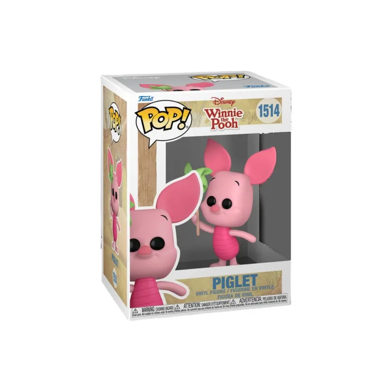 Funko Disney Pop! Winnie The Pooh, Collection, Piglet With Windmill Chibi Figures-1