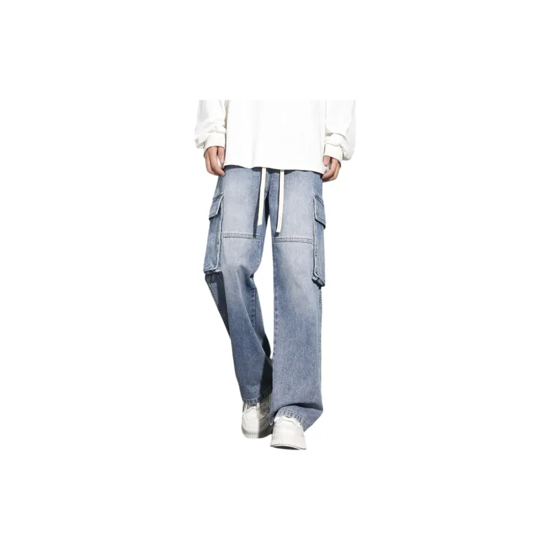 ROSECREED Jeans Unisex Vintage Blue-1