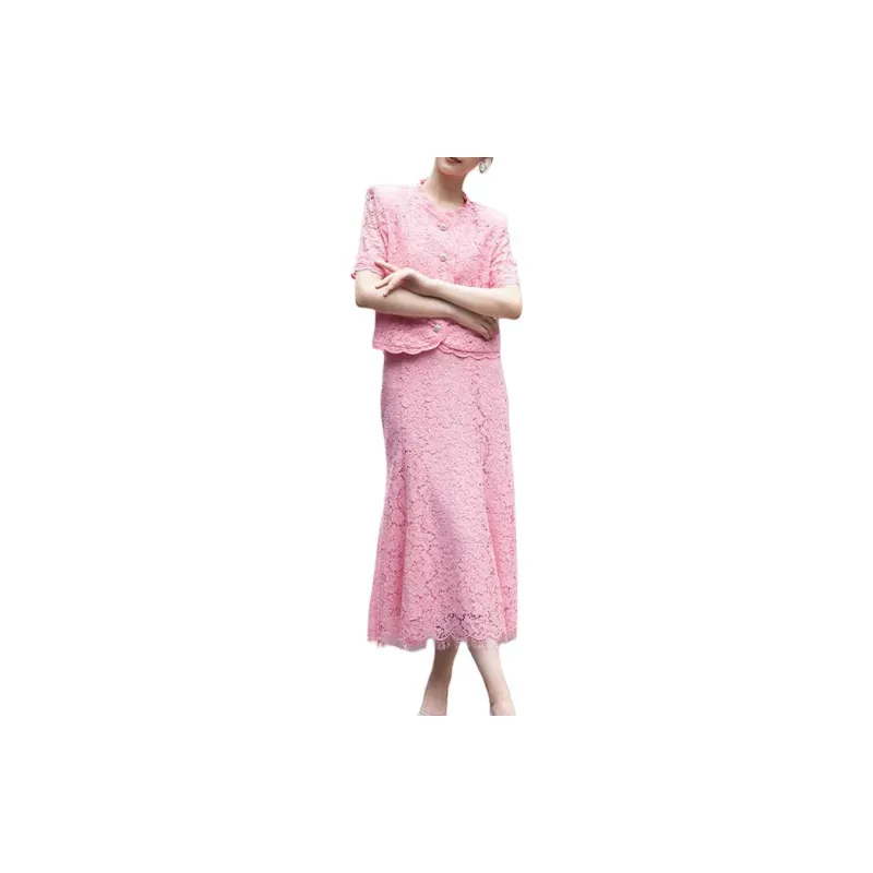 BESIONIA T Shirts Women's Pink-1