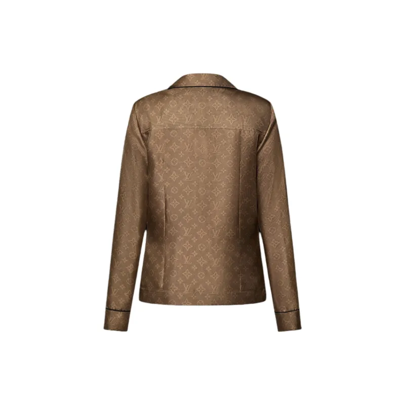 LOUIS VUITTON Inverted Mahina Pajama Shirt-1