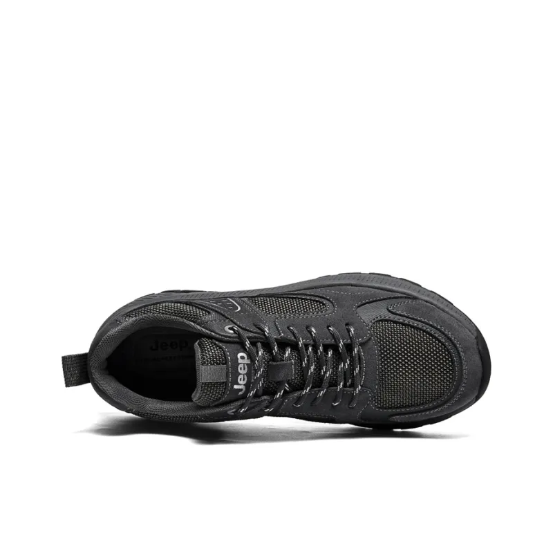 Jeep Sports Soft Sole Anti-Slip And Wear-Resistant Coverage Low-Top Trekking Shoes Men's-9