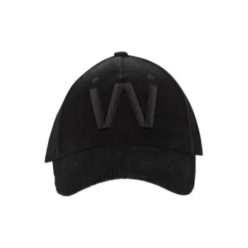 WEEKEND MaxMara Velvet Corduroy Baseball Caps Women's Black