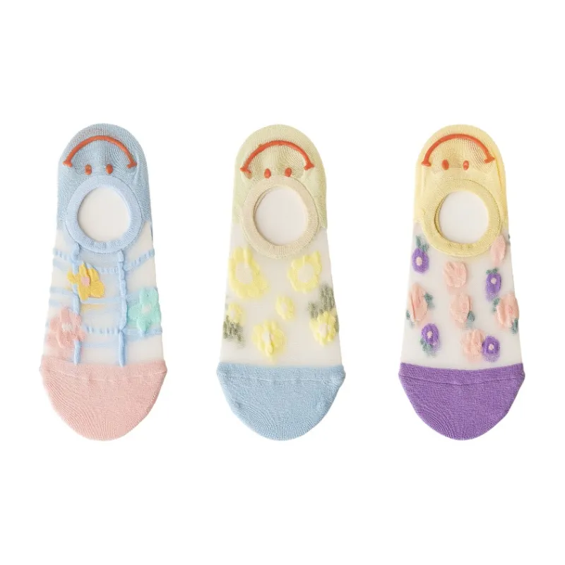 MIIOW No Show Socks Women's Combo Set-14
