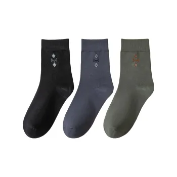 MIIOW Mid Calf Socks Men's Combo Set