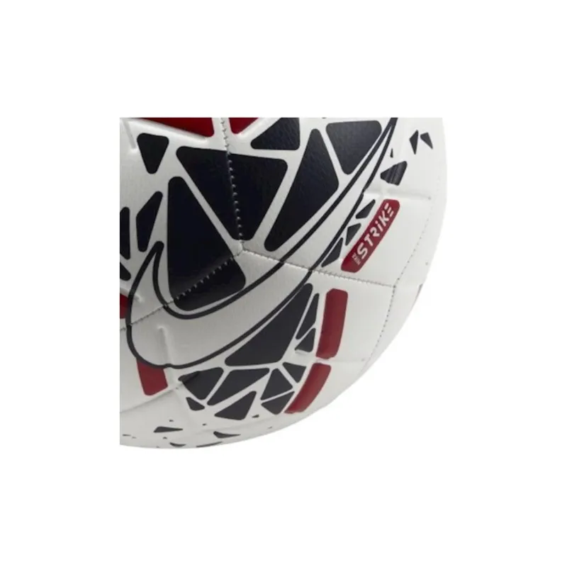 Nike Size 5 Soccer PU Machine Stitched Soccer Ball Unisex Black White Red-3
