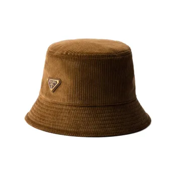 PRADA Corduroy Bucket Hat