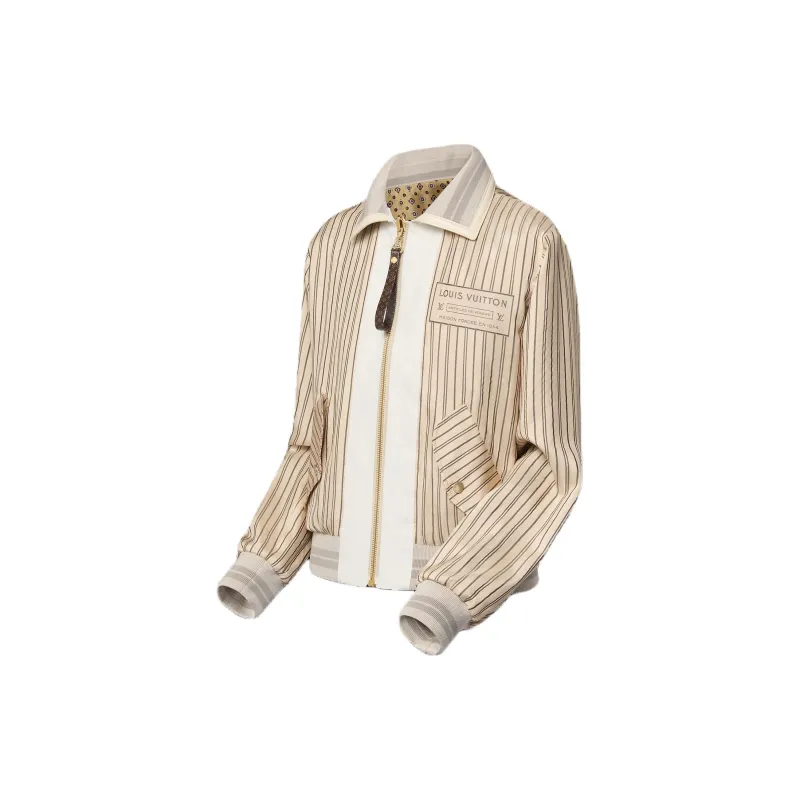 LOUIS VUITTON Reversible Neverfull Stripes Bomber Jacket-2