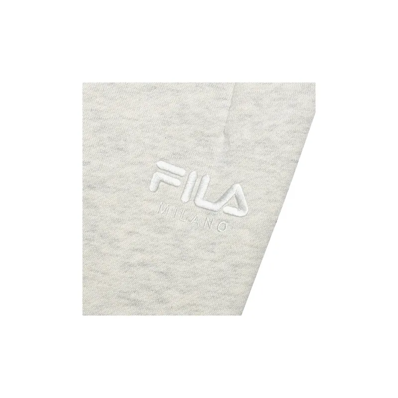 FILA Knitted Sports Pants Men's Light Khaki Heather Gray-7