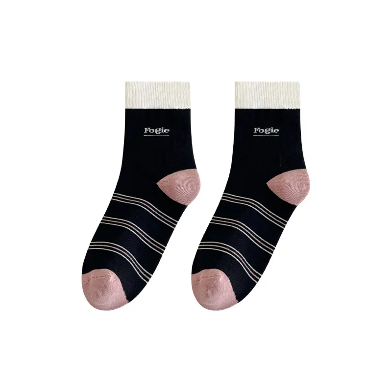 Lan Miao Mid Calf Socks Women's 5 Pack-12