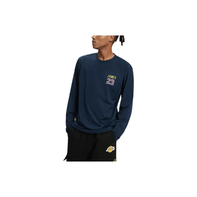 NBA Player Number Series T Shirts Unisex Navy Blue-2