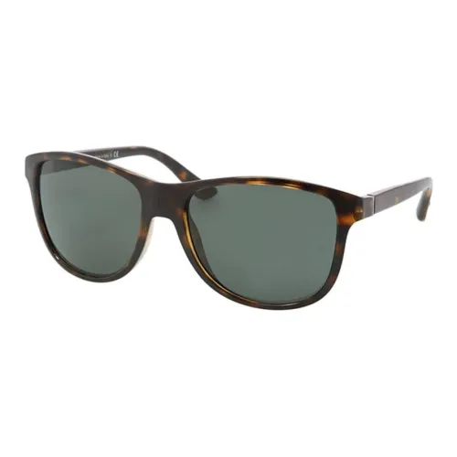 PRADA Acetate Square Sunglasses Women's Tortoiseshell