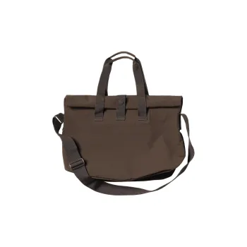UNIQLO Nylon Crossbody One Shoulder Handbag Regular Unisex Dark Brown