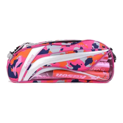 LiNing Badminton Racket Bags 9 Sticks Sports Casual Style Backpack Unisex Independent Shoe Compartment